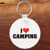 Ik hou van Camping Sleutelhanger (Voorkant)