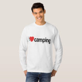 Ik hou van Camping T-shirt (Voorkant volledig)