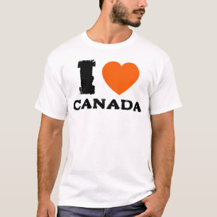 Ik hou van Canada, anti-Trump T-shirt