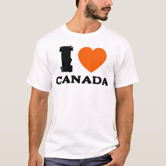 Ik hou van Canada, anti-Trump T-shirt