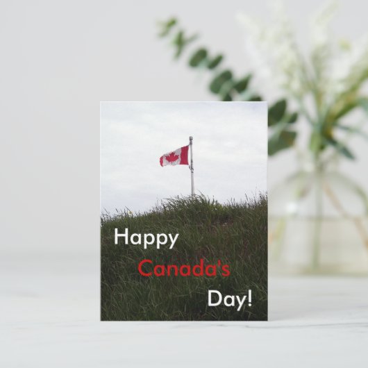 Ik hou van Canada Briefkaart (Staand voorkant)