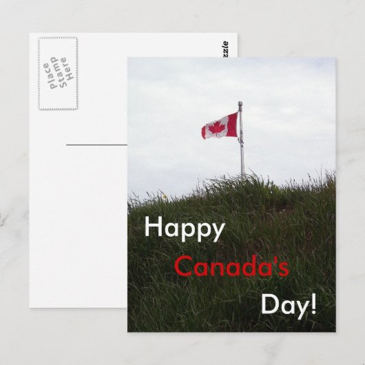 Ik hou van Canada Briefkaart (Voorkant / Achterkant)