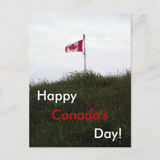 Ik hou van Canada Briefkaart (Voorkant)