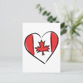 Ik hou van Canada Briefkaart (Staand voorkant)