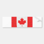 Ik hou van Canada! Canadees ontwerp met vlag en ti Bumpersticker (Voorkant)