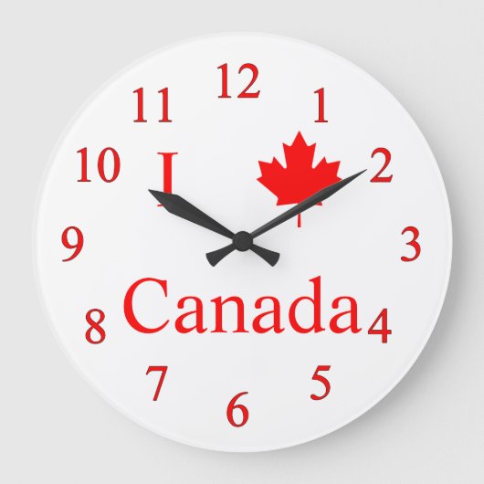 Ik hou van Canada Grote Klok (Voorkant)