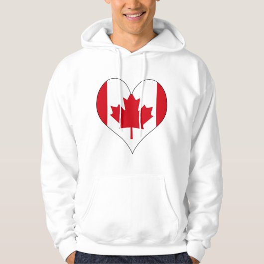 Ik hou van Canada Hoodie (Voorkant)