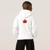 Ik hou van Canada Hoodie Souvenir Canada Sweathirt (Achterkant volledig)