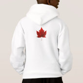 Ik hou van Canada Hoodie Souvenir Canada Sweathirt (Achterkant)