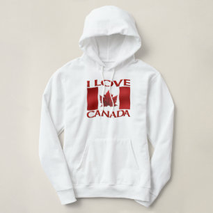 Ik hou van Canada Hoodie Women's Canada Hoodie Jac