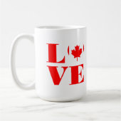 Ik hou van Canada Koffiemok (Links)