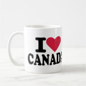 Ik hou van Canada Koffiemok (Links)