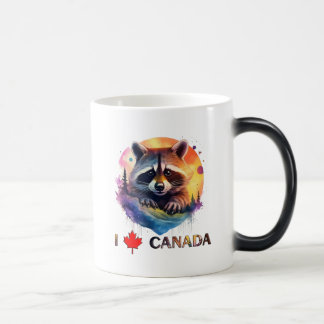 Ik hou van Canada Magische Mok