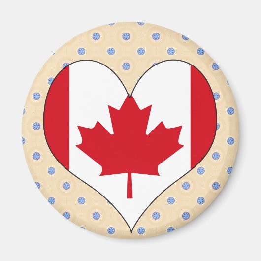 Ik hou van Canada Magneet (Voorkant)