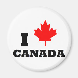 Ik hou van Canada Magneet