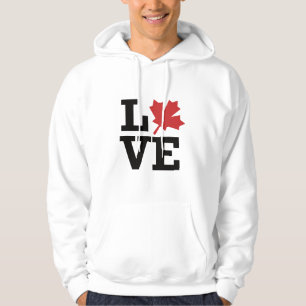 Ik hou van Canada Maple Leaf Hoodie