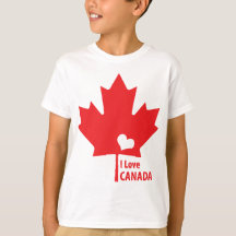 Ik hou van Canada Maple Leaf