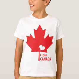 Ik hou van Canada Maple Leaf T-shirt