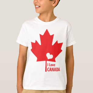 Ik hou van Canada Maple Leaf T-shirt