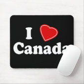 Ik hou van Canada Muismat (Met muis)