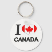 Ik hou van Canada - Red Taco antitroef Trucker Sleutelhanger (Voorkant)