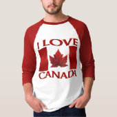 Ik hou van Canada Shirten Canada Souvenir Top (Voorkant)