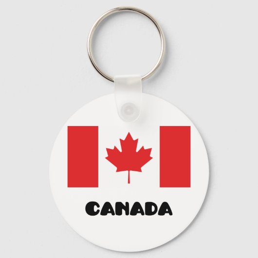 Ik hou van Canada Sleutelhanger (Voorkant)