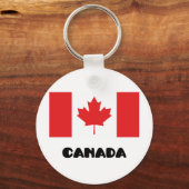 Ik hou van Canada Sleutelhanger (Voorkant)