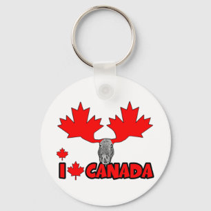 Ik hou van Canada Sleutelhanger