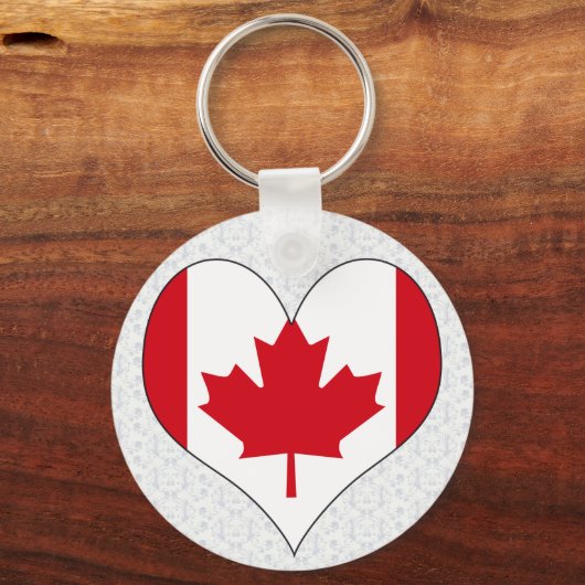 Ik hou van Canada Sleutelhanger (Voorkant)
