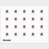 Ik hou van Canada Ster Sticker (Vel)
