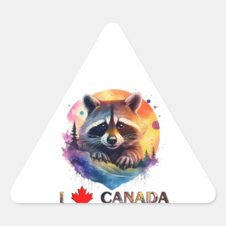 Ik hou van Canada Sticker