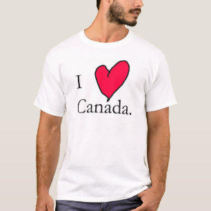Ik hou van canada t-shirt