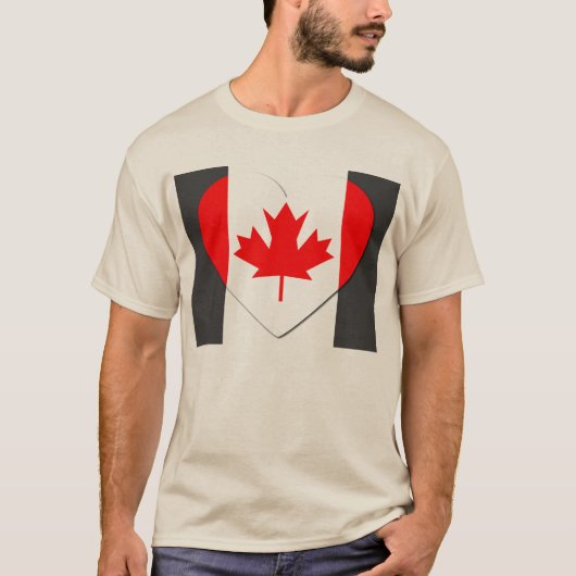 Ik hou van Canada - T-shirts (Voorkant)