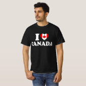 Ik hou van Canada - trotse Canadees T-shirt (Voorkant volledig)