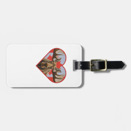 Ik hou van Canada - Trotse Canadese Moose en Maple Bagagelabel