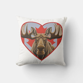 Ik hou van Canada - Trotse Canadese Moose en Maple Kussen