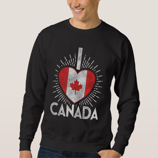 Ik hou van Canada Trui (Voorkant)