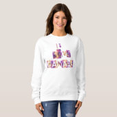 Ik hou van Canada Vrouwen Basic Sweatshirt (Voorkant volledig)