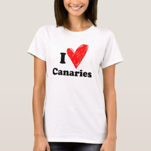 Ik hou van Canaries T-shirt