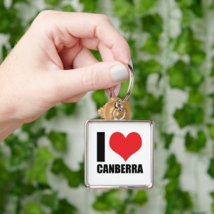 Ik hou van Canberra Sleutelhanger