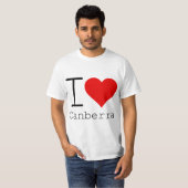 Ik hou van Canberra T-shirt (Voorkant volledig)