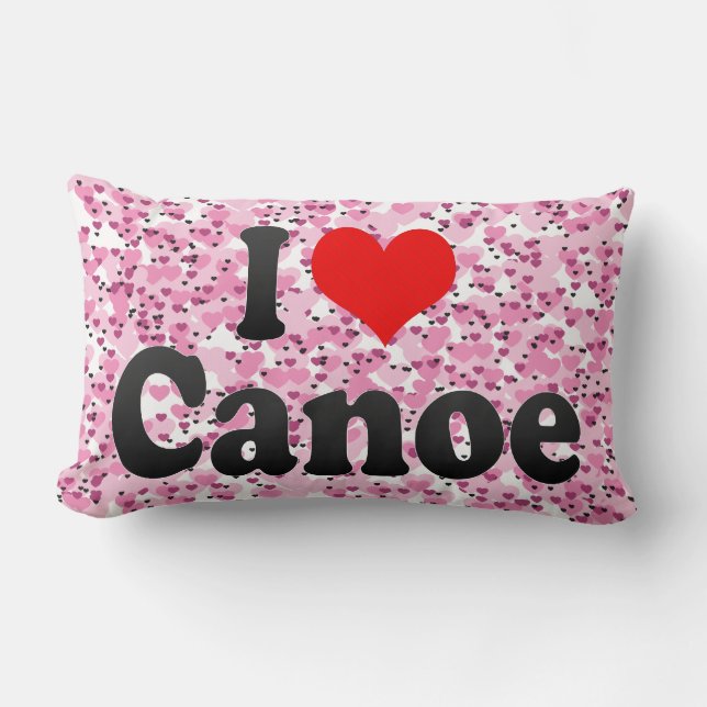 Ik hou van Canoe Kussen (Voorkant)
