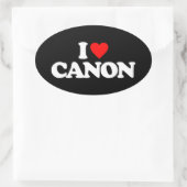IK HOU VAN CANON OVALE STICKER (Tas)
