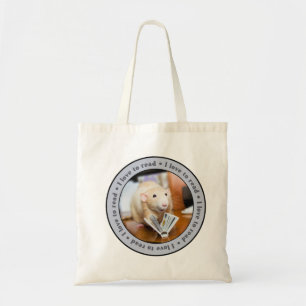 Ik hou van Canvas tas met Marty Mouse.