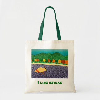 Ik hou van Canvas tas-Stephen Huneck Tote Bag