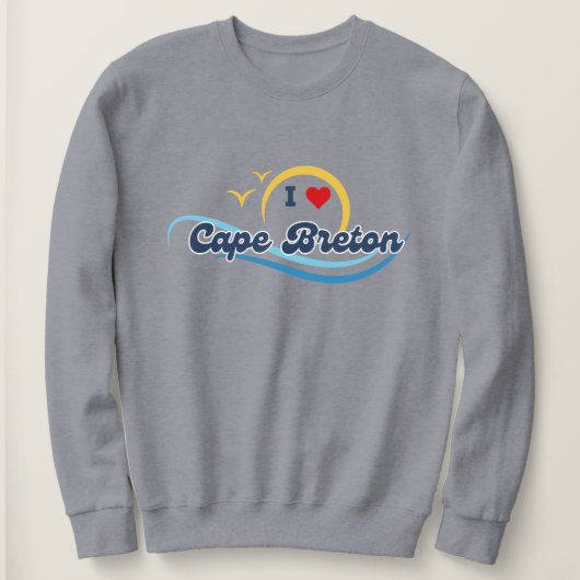 Ik hou van Cape Breton-trui Trui (Design voorkant)