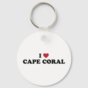 Ik hou van Cape Coral Florida Sleutelhanger