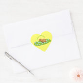 Ik hou van capibara's hart sticker (Envelop)