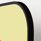 Ik hou van capibara's pickleball paddle (Links Detail)